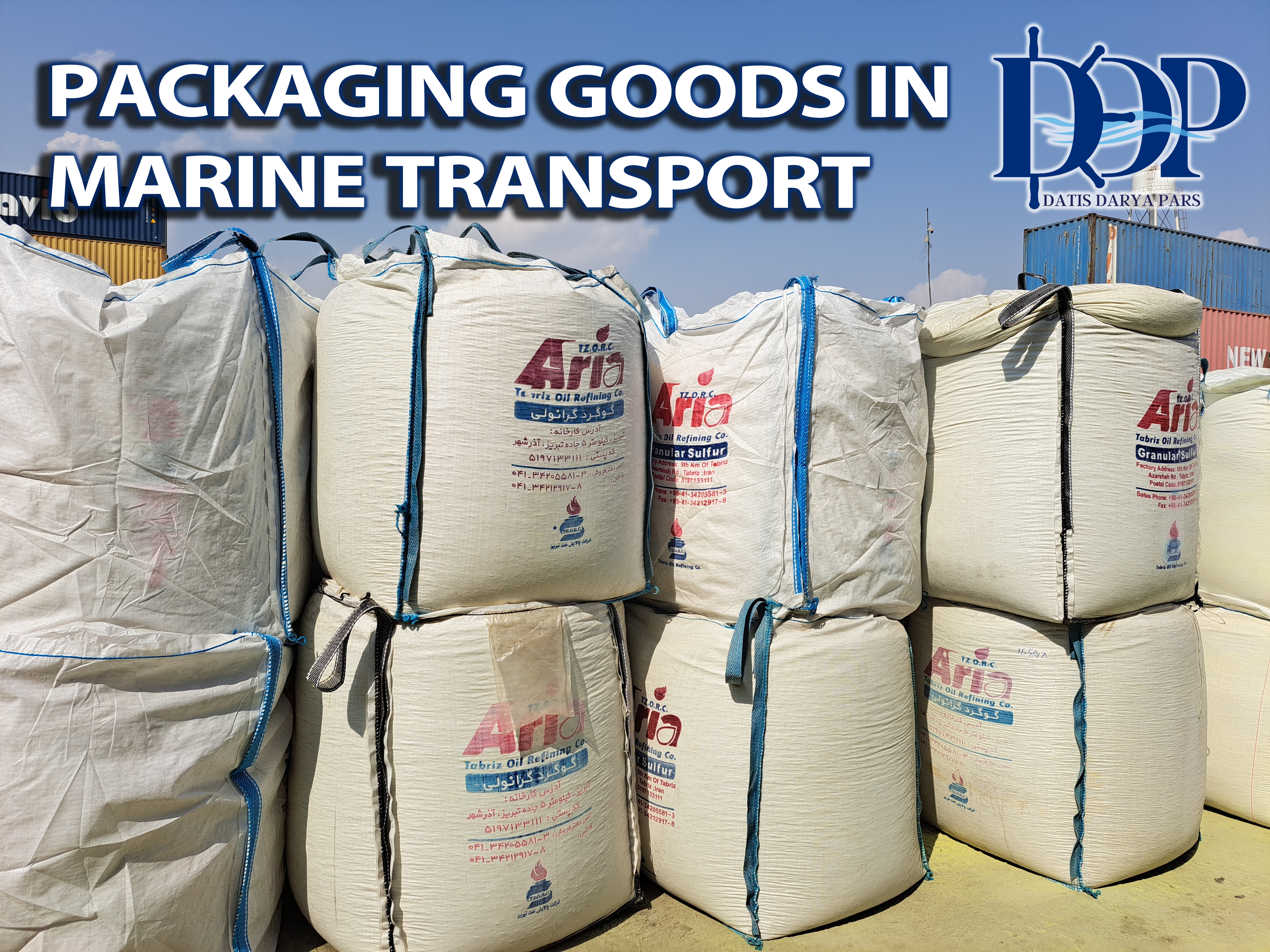 Packaging Goods in Maritime Transport